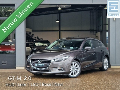 Mazda 3 2.0 SkyActiv-G 120 GT-M Leer HUD Navi Clima