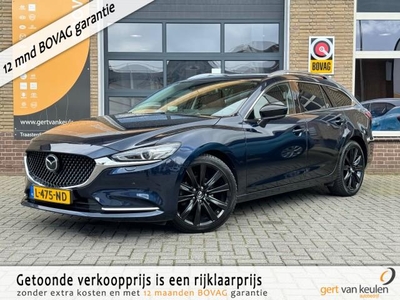 Mazda 6 SPORTBREAK 2.0 SKYACTIV-G SPORTIVE LEER/TREKHAAK/FULL OPTIONS