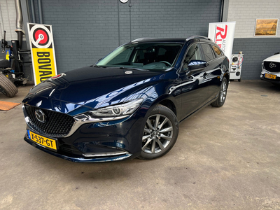 Mazda 6 Sportbreak SkyActiv-G 165 Busines Automaat,ACC,Apple Carpl,Navi,HUD,Blis,Lane Asist,Camera A,Climate Contr,PDC V+A,BTWauto