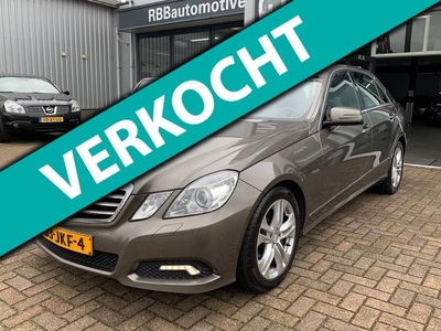 Mercedes-Benz E-klasse 350 CGI Avantgarde xenon navigatie half leer climate controle cruise controle lm-velgen pdc led nl-auto