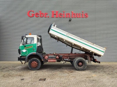 Mercedes-Benz SK 1735 4x4 Meiller 3 Seitenkipper German