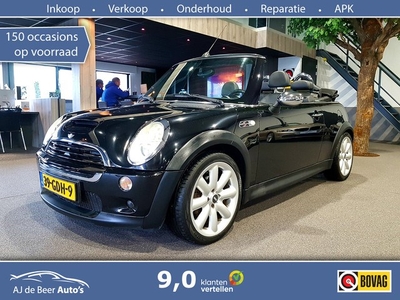 MINI Cabrio 1.6 Cooper S Volleder Airco Navigatie