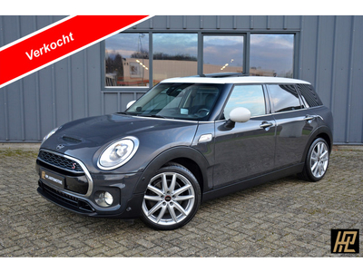 MINI Clubman 2.0 Cooper S 192pk Aut. Chili Serious Business * Panorama * Harman Kardon * Keyless * HeadUp * JCW Stuur en velgen * ACC * Leer * Navi Prof * ECC * PDC V+A * Stoelverwarming * Driver Assistance Pack * Verkocht * Geheel MINI dealer onderhoude