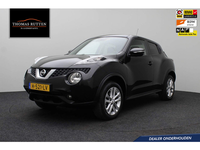 Nissan Juke 1.6 Connect Edition 2015 | Airco | Navigatie | Cruise Control | 2 Sleutels | Dealeronderhouden | DAB+ | Lichtmetalen Velgen | Boekjes | Elektrische Ramen | Achteruitrij Camera