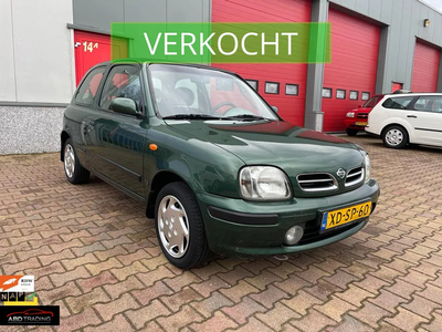 Nissan Micra 1.3 GX VERKOCHT!!AIRCO|AUTOMAAT|TREKHAAK|CV-NAP|STUURBEKRACHTIGING