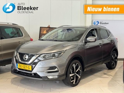 Nissan Qashqai 1.2 Tekna Airco Leer Trekhaak Navi Stoelverw 360 Camera