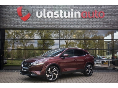 Nissan QASHQAI 1.3 MHEV Xtronic Tekna Plus Burgundy Red