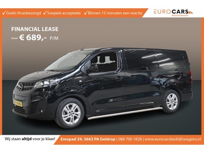 Opel Vivaro-e L3 75 kWh 6-Persoons Dubbele Cabine Lang