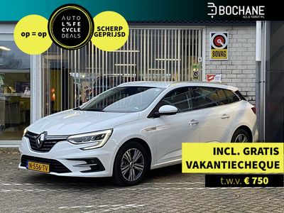 Renault Mégane Estate 1.3 TCe 140 EDC Intens | Automaat | Trekhaak | 1700kg trekgewicht | All-Season | LED | Apple Carplay | Navigatie | Parkeersensor