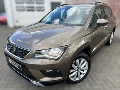 Seat Ateca 1.4 EcoTSI Style 150PK TREKHAAK UITKLAPB. / ADAPTIEVE CRUISE / ELEKTR ACHTERKLEP / KOPLAMPSPROEI / STOELVERW. / CAMERA