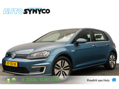 Volkswagen Golf e-Golf | 24 Kwh | LED | PDC | 2.000,- Subsidie | Navigatie | Climate Control