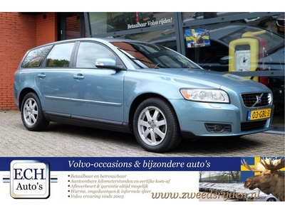 Volvo V50 VERKOCHT-- 1.8 Edition, Cruise Control, Airco