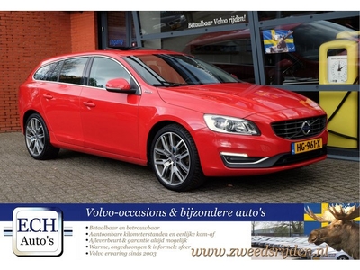 Volvo V60 VERKOCHT -- D6 Twin Engine Summum, Schuifdak, 19