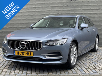 VOLVO V90 2.0 T4 INSCRIPTION I TREKHAAK I LEDEREN BEKLEDING I APPLE/ANDROID AUTO I SCHUIF/KANTELDAK