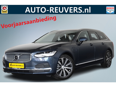 Volvo V90 2.0 T6 AWD Inscription Recharge / LED / Leder / Pilot Assist / Google Maps / Carplay