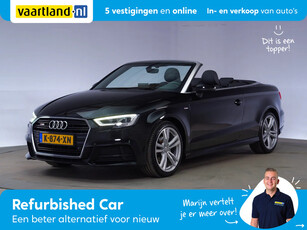 Audi A3 CABRIOLET 1.4 TFSI S-Line FACELIFT Aut. [ Virtual Stoelverwarming LED ]