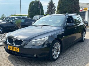 BMW 5 Serie Touring 523I Automaat Zwart 2005 M-Velgen