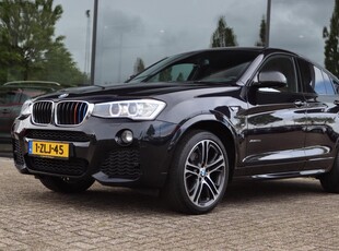 BMW X4 XDRIVE20I 184PK AUT. M-SPORT HIGH EX CARBONSCHWARZ | XENON | NAVI | LEDER | NAP