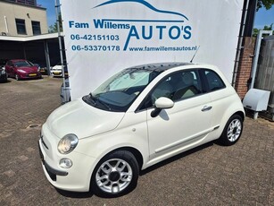 Fiat 500 1.2 Lounge Airco Automaat PANORAMADAK NAP