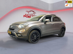 Fiat 500 X 1.4 Turbo MultiAir Lounge AUTOMAAT PANORAMA NAVI CRUISE DAB LED MAT GRIJS