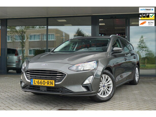 Ford Focus Wagon 1.0 125PK Titanium | Carplay | Cruise | Clima | Navi | LMV | 12mnd GARANTIE | PDC | Auto.verlichting | Keurig!