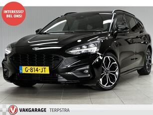 Ford FOCUS Wagon 1.5 EcoBlue ST Line Business/ Distributieset V.V 135.000KM!/ Automaat!/ Panorama-Dak!/ Zwarte Hemel/ Stoel+Stuurverw./ Apple+Android/ Keyless Entry+GO/ 17''LMV/ LED Koplampen/ Clima/ Navi/ Cruise/ Bluetooth/ Multi.LEDER.S