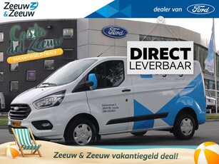 Ford Transit Custom 280 2.0 TDCI L1H1 Trend 105pk | DEMO | Airco | Cruise control | Parkeer sensoren | 3-zits | Voorruitverwarming