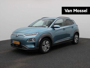 Hyundai Kona EV Premium 64 kWh | Lederen Bekleding | Navigatie | Camera | Stoelventilatie + Stoelverwarming |