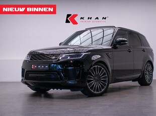 Land Rover Range Rover Sport P400e HSE Dynamic Stealth |Pano|Head Up|Luchtvering|Koelkast|TV/Entertainment schermen