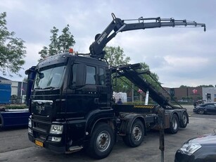 MAN TGS 35.440 8X2-4 + HIAB 220C-5 REMOTE + CABLE LIFT