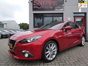 Mazda 3 2.0 GT-M -HEAD UP-VOLLEDER-BOSE-STOELVERWARMING-NAVI-BLUETOOTH-TREKHAAK-PDC V+A-CAMERA-ORIGINEEL NEDERLANDS!-DEALER OH!-