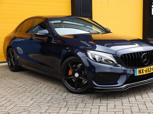 Mercedes-Benz C-klasse 180 AMG Sport Edition / AUT / NAP / Camera / Leder / Navi / Cruise Control / Elek Stoelen / Led / Pdc