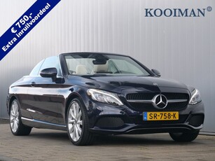 Mercedes-Benz C-Klasse Cabrio 180 Premium Plus 157pk Automaat Leder / Navigatie / Camera / 19 Inch