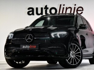 Mercedes-Benz GLE-klasse 350 e 4MATIC AMG. BTW, Luchtvering, Pano, Memory, Distro+, Leder, 360, Burm, Dodeh, Keyless, Trekhaak!