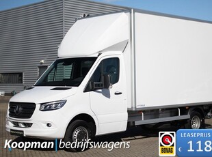 Mercedes-Benz Sprinter 519 1.9CDI 190pk Automaat | Navi Mbux10 | DHollandia Laadklep 1000kg | Bakhoogte 2.3m | Zijdeur | Lease 1.183,- p/m