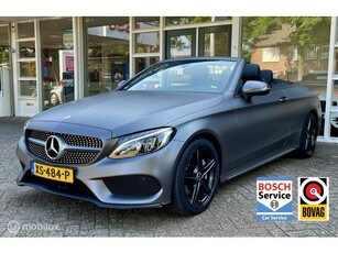 Mercedes C-klasse Cabrio 200 AMG-Line Led, Climat, Navi