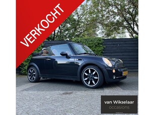 Mini Cabrio 1.6 One SIDEWALK // APK + BANDEN NIEUW