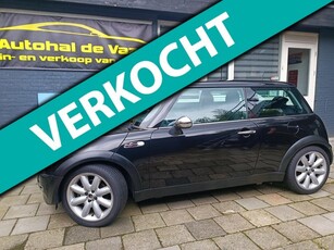 Mini Mini 1.6 One Salt leer S line uitgevoerd goed