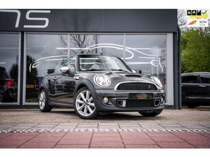 Mini Mini Cabrio 1.6 Cooper S ChiliWit Leder