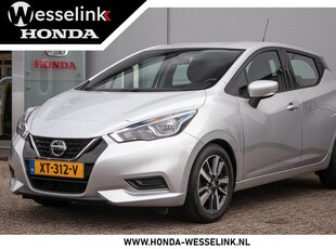 Nissan Micra 1.0 IG-T Acenta All-in rijklaarprijs | 1ste eig. | Dealer ond. | Nav | Cruise | Extra winterset