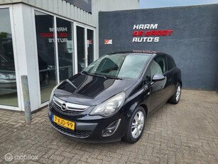 Opel Corsa 1.4-16V Blitz, Half leder, Airco, Bluetooth, nap!