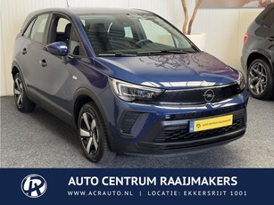 Opel Crossland 1.2 Edition 111pk, 6 versnellingsbak NAVIGATIE AIRCO CRUISE CONTROL APPLE CARPLAY/ANDROID RIJSTROOKSENSOREN PDC ZEER MOOI !! LOCATIE 1001