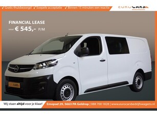 Opel Vivaro 2.0 CDTI L3H1 Dubbele Cabine 144PK Automaat