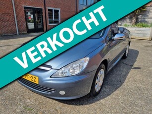 Peugeot 307 CC 2.0-16V-AUTOMAAT, NIEUWE APK, GROOT NAVI.