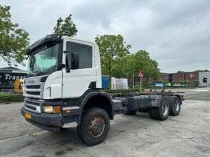 Scania P380 6X6 FULL STEEL AIRCO (bj 2007)