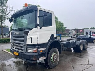 Scania P380 6X6 FULL STEEL EURO 4 AIRCO (bj 2007)