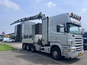 Scania R580 V8 8X4 EURO 3 FASSI F360BXP.28 REMOTE