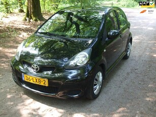 Toyota Aygo 1.0-12V Comfort airco 171 dkm NAP zwart 5 deurs