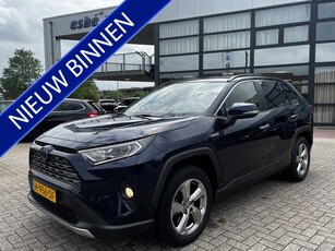 Toyota RAV4 2.5 Hybrid AWD Automaat Executive Navigatie Trekhaak 1650 kg Rondzichtcamera Extra Getint Glas Leder Elek. Stoel Led Koplampen JBL Audio NL 1e Eigenaar Auto