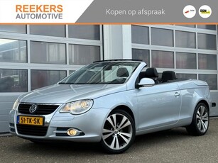 Volkswagen Eos 1.6-16V FSI 6-Bak Cabrio pano Airco Leder LM18 Youngtimer